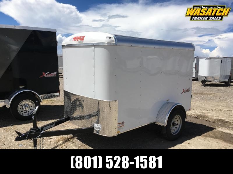 Mirage 5x8 Xcel Enclosed Steel Cargo w/ V-nose Mirage 5x8 Xcel Enclosed Steel Cargo w/ V-nose