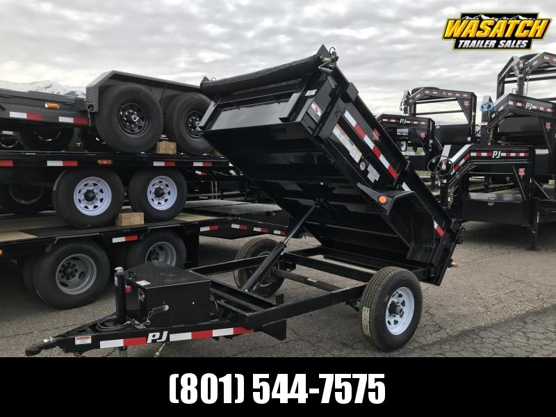 2019 PJ Trailers 5x8 Utility Dump (D5) Dump Trailer 2019 PJ Trailers 5x8 Utility Dump (D5) Dump Trailer