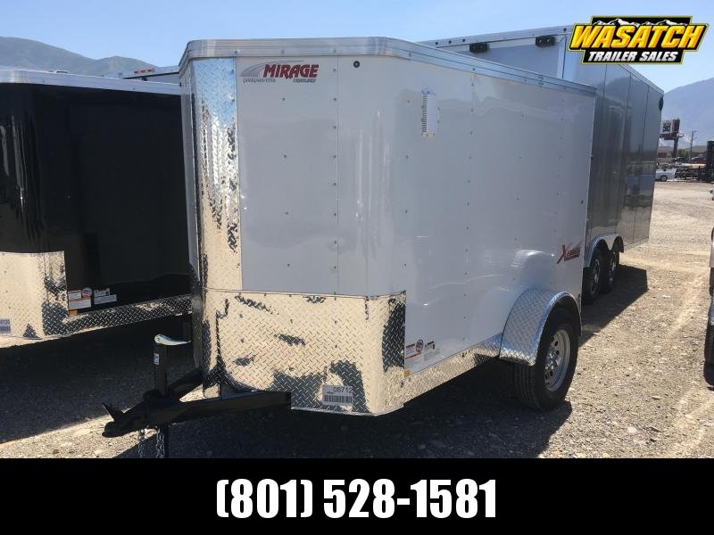 Mirage 5x8 Xpres Enclosed Steel Cargo w/ V- nose Mirage 5x8 Xpres Enclosed Steel Cargo w/ V- nose