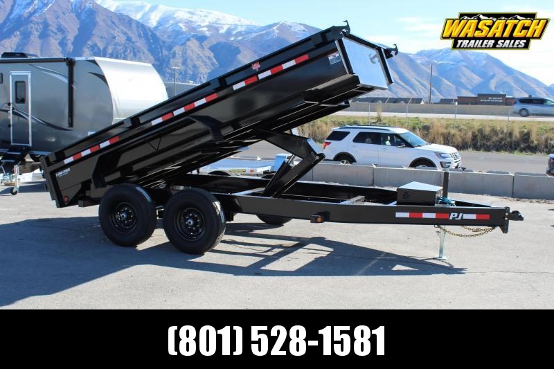 ***PJ Trailers 7x14 Economy I-Beam (DG) 14k Dump Trailer*** ***PJ Trailers 7x14 Economy I-Beam (DG) 14k Dump Trailer***