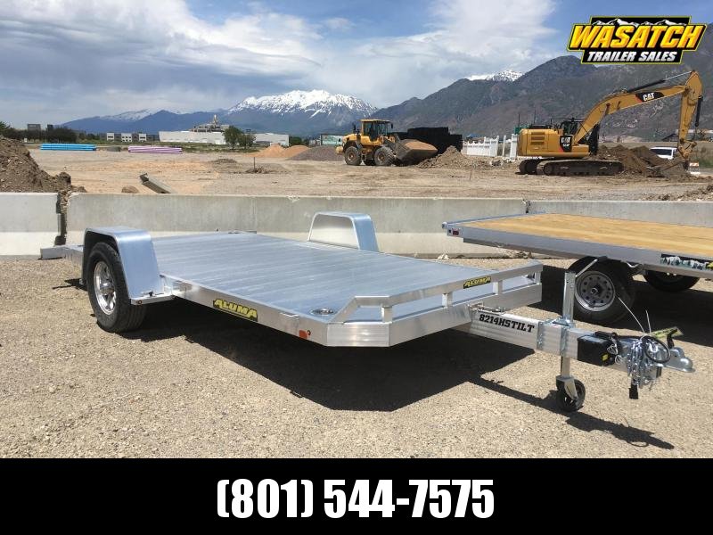 2019 Aluma 8214HSTilt Utility Trailer 2019 Aluma 8214HSTilt Utility Trailer