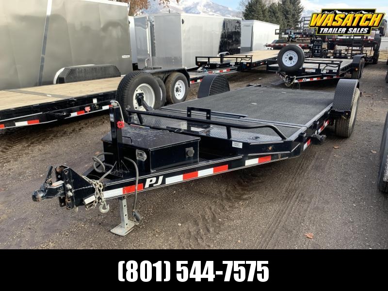 2017 PJ Trailers Single Axle HD Tilt (T1) Equipment Trailer 2017 PJ Trailers Single Axle HD Tilt (T1) Equipment Trailer