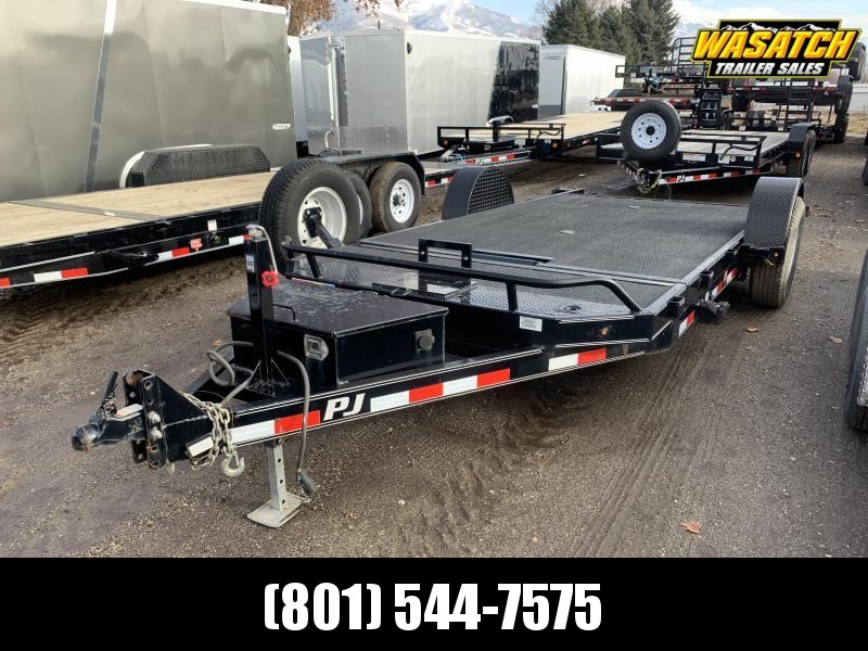2017 PJ Trailers Single Axle HD Tilt (T1) Equipment Trailer 2017 PJ Trailers Single Axle HD Tilt (T1) Equipment Trailer