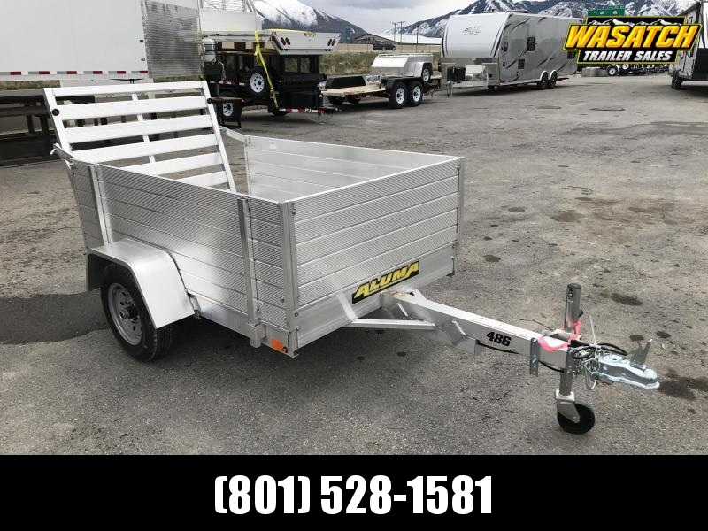 Aluma 4x6 Utility Trailer w/ 24" Solid Sides Aluma 4x6 Utility Trailer w/ 24" Solid Sides