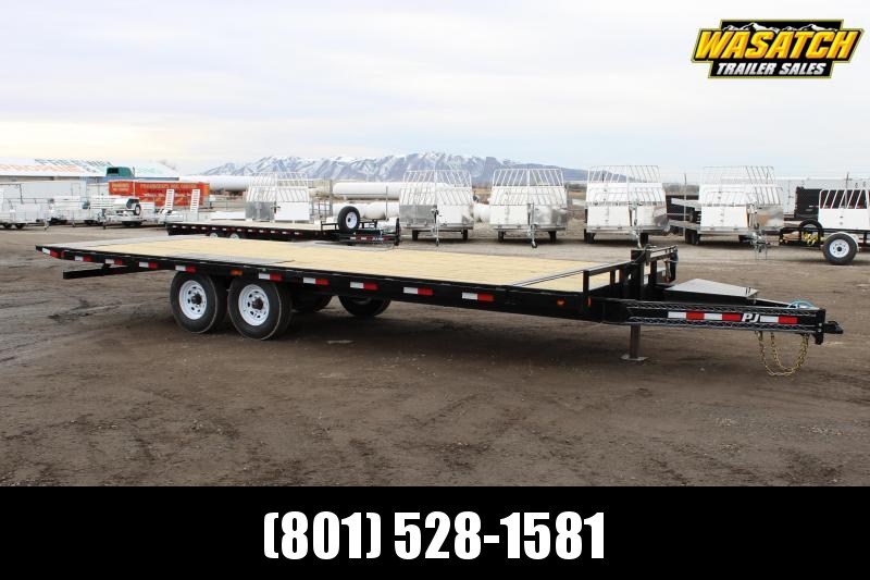 PJ Trailers 8.5x24 Deckover Tilt (T8) Equipment Trailer PJ Trailers 8.5x24 Deckover Tilt (T8) Equipment Trailer