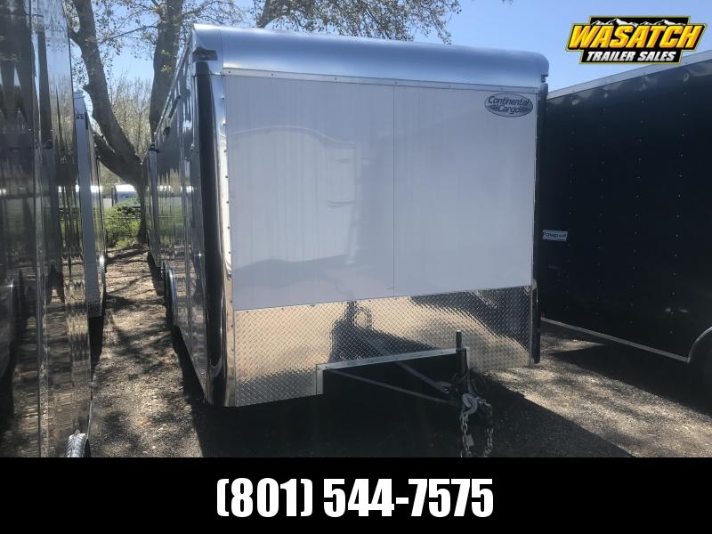 Continental Cargo 8.5x22 White Auto Master Car Hauler Continental Cargo 8.5x22 White Auto Master Car Hauler