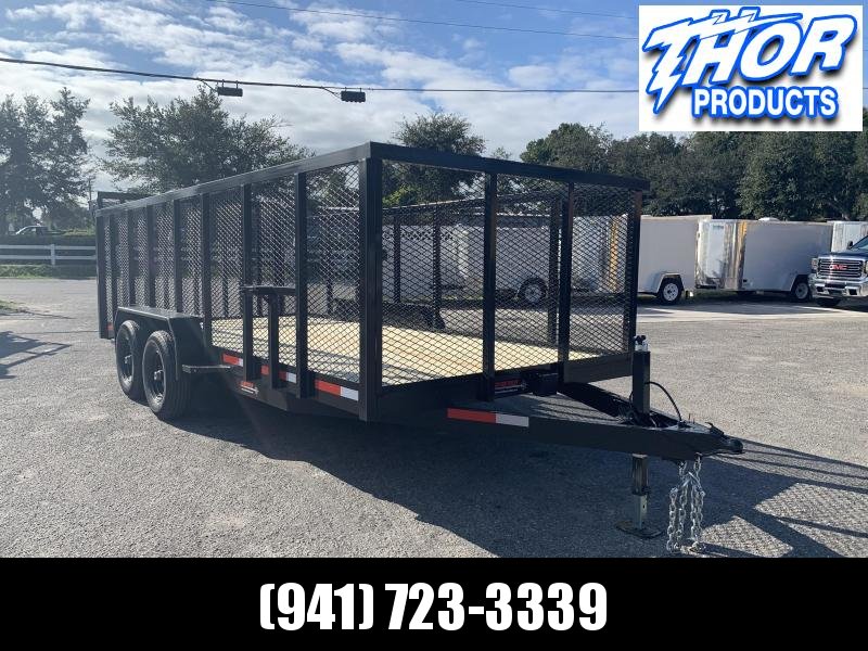 NEW 7X20 10K MAGNUM II Utility Trailer w/4' Mesh sides and Ramp !! HEAVY DUTY!! NEW 7X20 10K MAGNUM II Utility Trailer w/4' Mesh sides and Ramp !! HEAVY DUTY!!