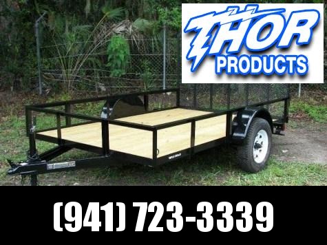NEW 6.4 x 12 SA Utility Trailer w/Ramp NEW 6.4 x 12 SA Utility Trailer w/Ramp