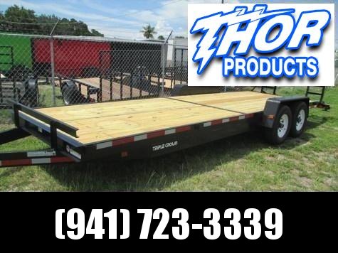 NEW 7 x 24 Equipment Trailer 14K w/Ramps NEW 7 x 24 Equipment Trailer 14K w/Ramps