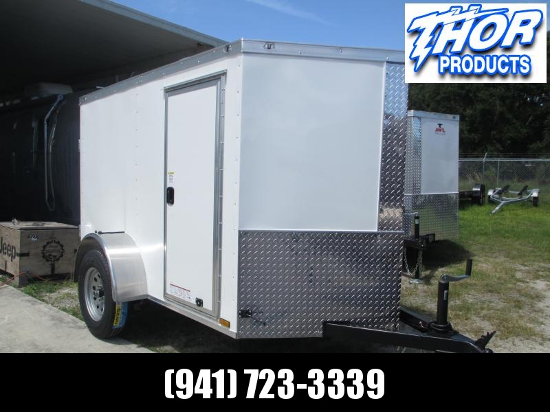 5x8 V-nose Trailer Ramp door and Side Door WHITE Therma cool Ceiling 5x8 V-nose Trailer Ramp door and Side Door WHITE Therma cool Ceiling