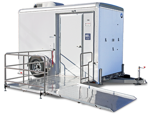 101 WC ADA Single-Stall Restroom Trailer 101 WC ADA Single-Stall Restroom Trailer