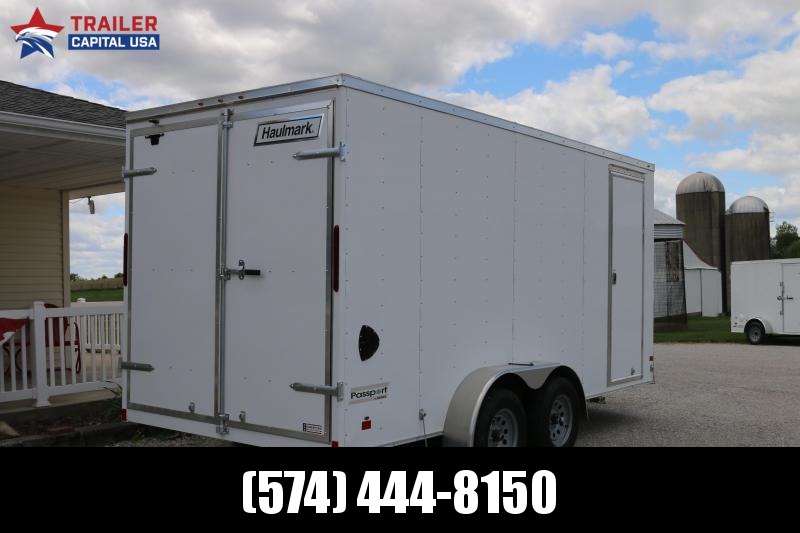 2020 Haulmark 7X16 Passport Deluxe (7'0" Interior Height and Double Rear Doors)) 2020 Haulmark 7X16 Passport Deluxe (7'0" Interior Height and Double Rear Doors))