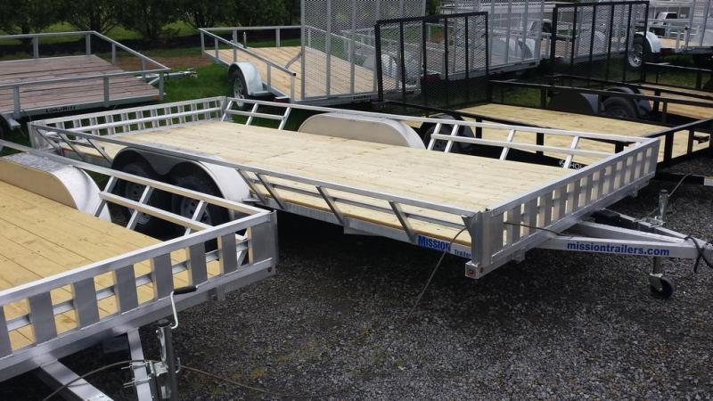 2020 Mission 83x18 Aluminum 4 Place ATV Trailer 2020 Mission 83x18 Aluminum 4 Place ATV Trailer