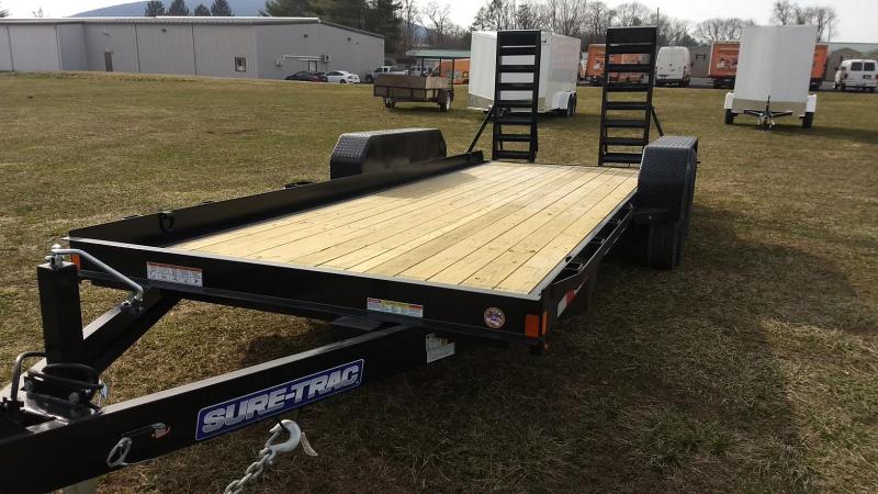 2019 Sure-Trac 7 x 18 Skid Steer 14k 2019 Sure-Trac 7 x 18 Skid Steer 14k