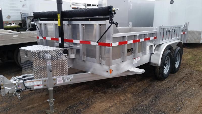 2019 Mission MODP 7x14 Aluminum 14K Dump Trailer 2019 Mission MODP 7x14 Aluminum 14K Dump Trailer