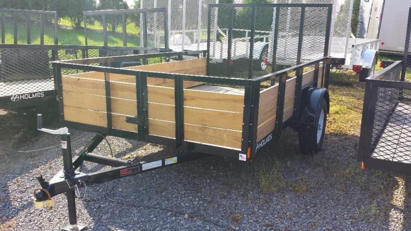 2019 Holmes 6-4x10 Wood Side Utility Trailer 2019 Holmes 6-4x10 Wood Side Utility Trailer