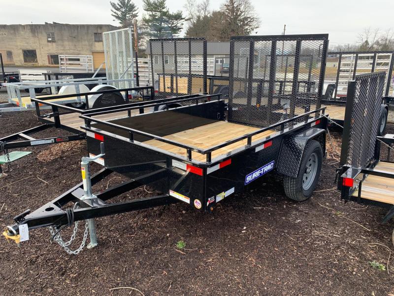 2020 Sure-Trac Steel High Side 5x8 3K Utility Trailer 2020 Sure-Trac Steel High Side 5x8 3K Utility Trailer
