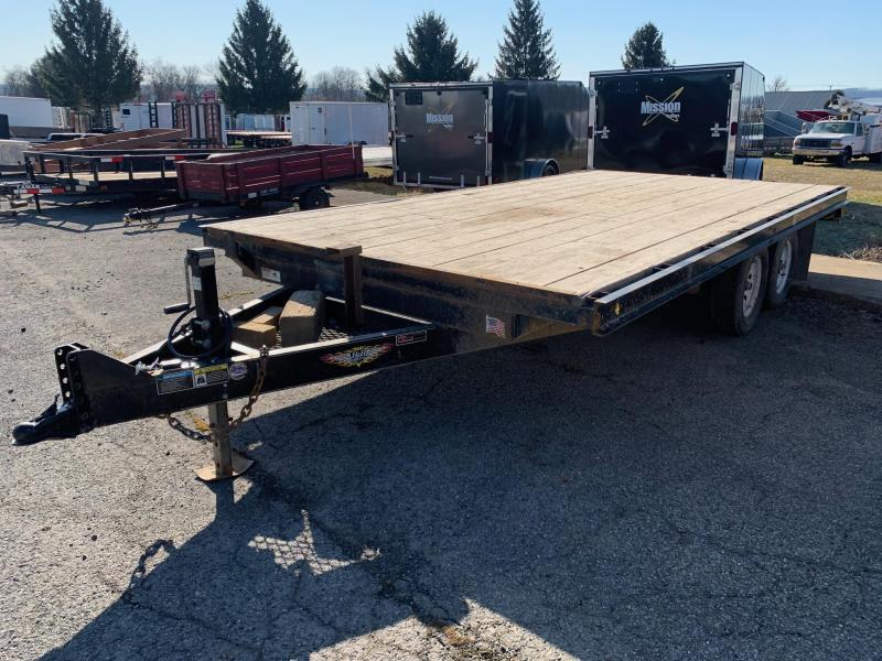2016 H and H Trailer 16' 7K Deckover Flatbed Trailer 2016 H and H Trailer 16' 7K Deckover Flatbed Trailer