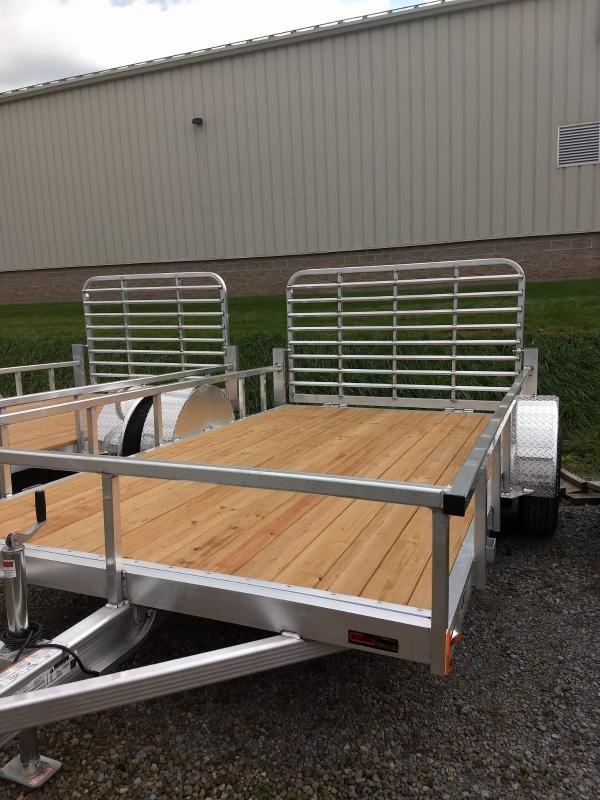 2019 Legend Manufacturing 7x12 Aluminum Utility Trailer 2019 Legend Manufacturing 7x12 Aluminum Utility Trailer