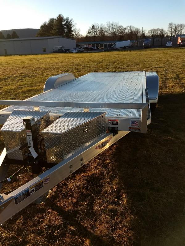 2019 H and H Trailer 7x18 7K Aluminum Power-Tilt Car / Racing Trailer 2019 H and H Trailer 7x18 7K Aluminum Power-Tilt Car / Racing Trailer