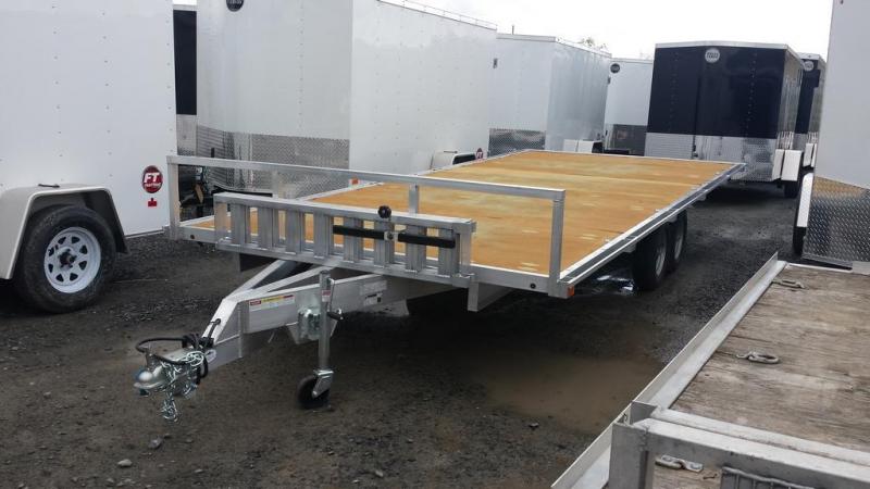 2016 Worthington Trailers 8x18 Aluminum Deckover 4 Place ATV Trailer 2016 Worthington Trailers 8x18 Aluminum Deckover 4 Place ATV Trailer