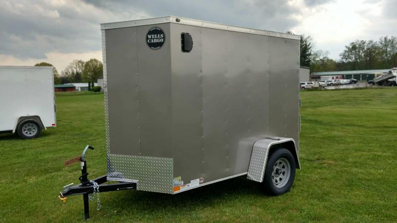 2018 Wells Cargo 300 Series 5x8 Enclosed Cargo Trailer 2018 Wells Cargo 300 Series 5x8 Enclosed Cargo Trailer