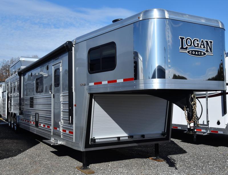 2020 Logan Coach 817 Select Side Load Full Rear Tack Horse Trailer 2020 Logan Coach 817 Select Side Load Full Rear Tack Horse Trailer