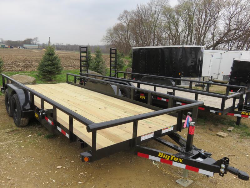 2020 Big Tex Trailers 10PI-18 Equipment Trailer 2020 Big Tex Trailers 10PI-18 Equipment Trailer