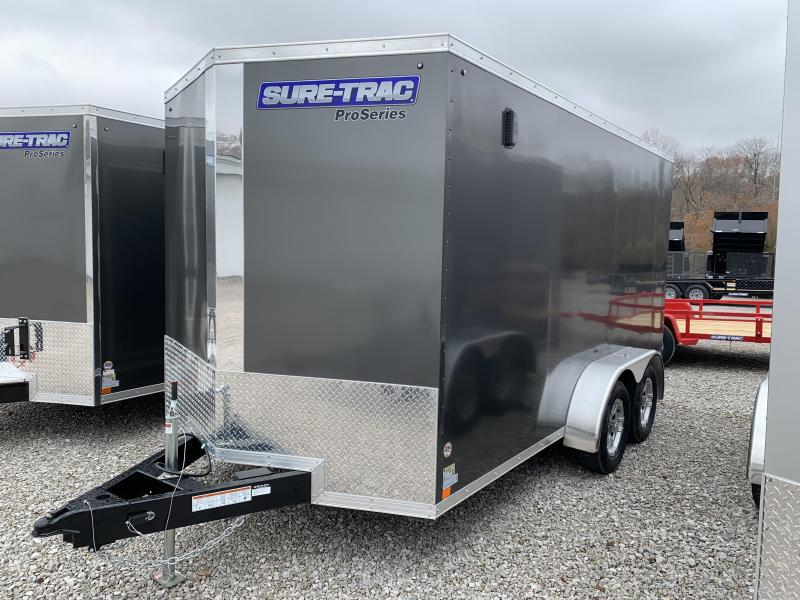 2020 Sure-Trac 7 x 14 Pro Series Wedge Cargo TA 7K 2020 Sure-Trac 7 x 14 Pro Series Wedge Cargo TA 7K