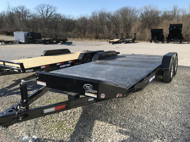 2020 Sure-Trac 7 x 20 Steel Deck Car Hauler 10k 2020 Sure-Trac 7 x 20 Steel Deck Car Hauler 10k