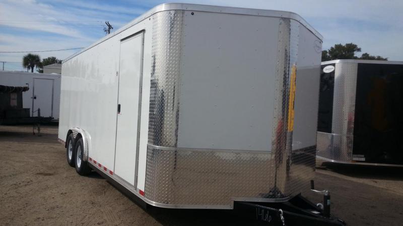8.5x20x6'6 Black Arising Enclosed Trailer Cargo Car 8.5x20x6'6 Black Arising Enclosed Trailer Cargo Car