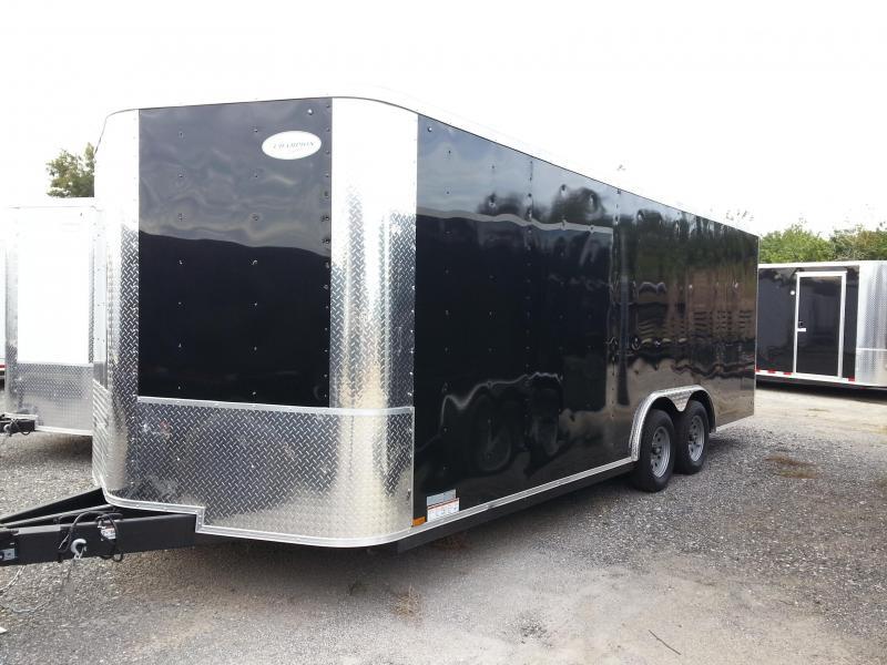 8.5x20x6'6 Black Arising Enclosed Trailer Cargo Car 8.5x20x6'6 Black Arising Enclosed Trailer Cargo Car