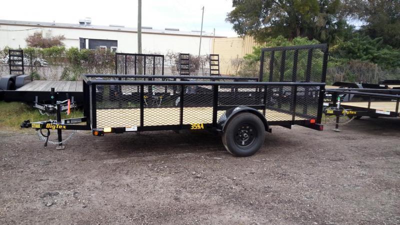 Big Tex 77x12' Utility Trailer Mesh 2' Sides Big Tex 77x12' Utility Trailer Mesh 2' Sides