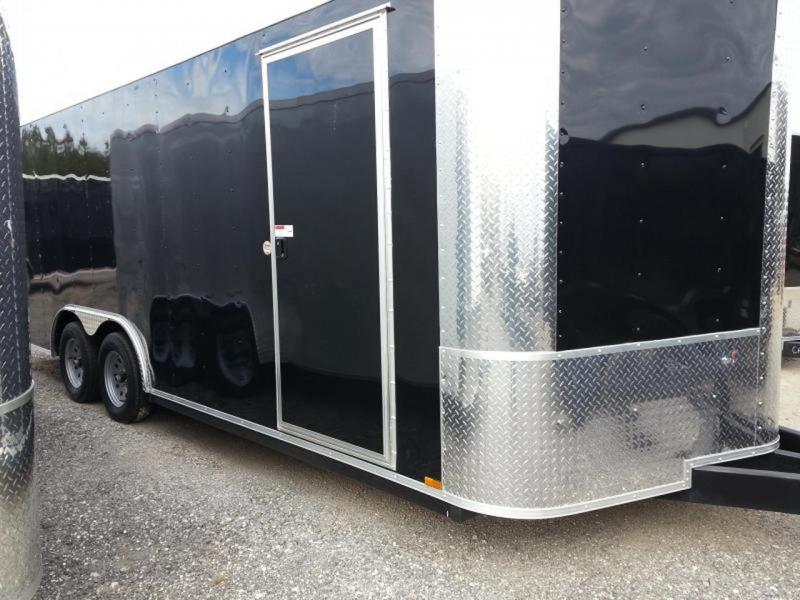 8.5x20x6'6 Arising Enclosed Trailer Crago Carhuler 8.5x20x6'6 Arising Enclosed Trailer Crago Carhuler