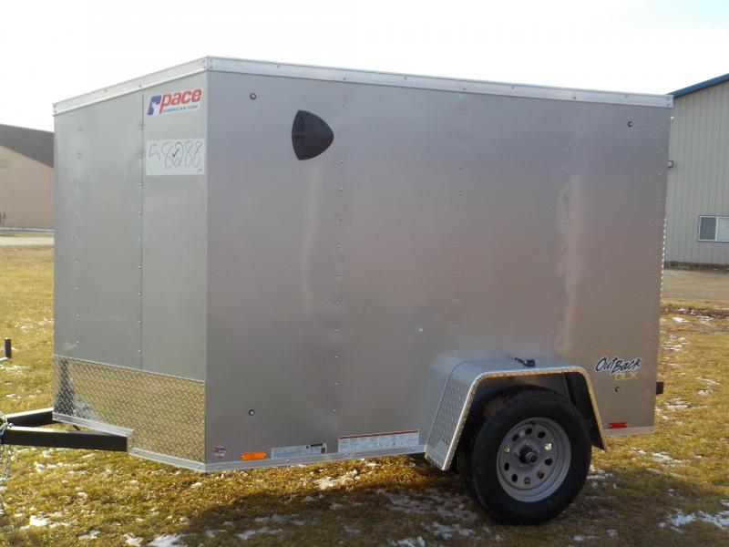 2020 Pace American Outback Deluxe 5X8 Cargo / Enclosed Trailer 2020 Pace American Outback Deluxe 5X8 Cargo / Enclosed Trailer