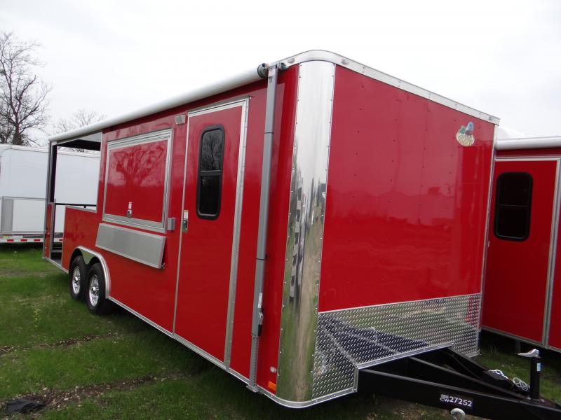 8 5 x 24 porch trailer concession loaded out Bbq trailer 8 5 x 24 porch trailer concession loaded out Bbq trailer