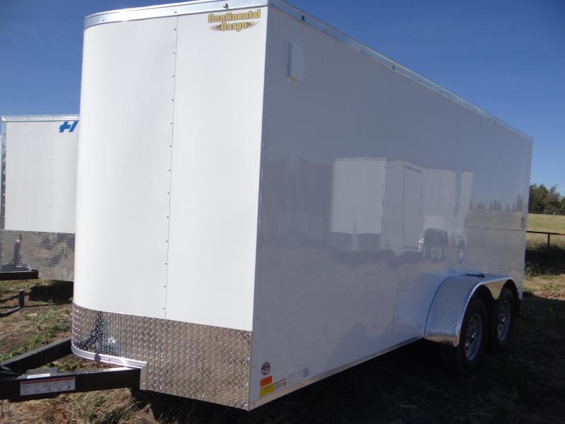 7x14 ENCLOSED TRAILER Continental Cargo 6'6 7x14 ENCLOSED TRAILER Continental Cargo 6'6