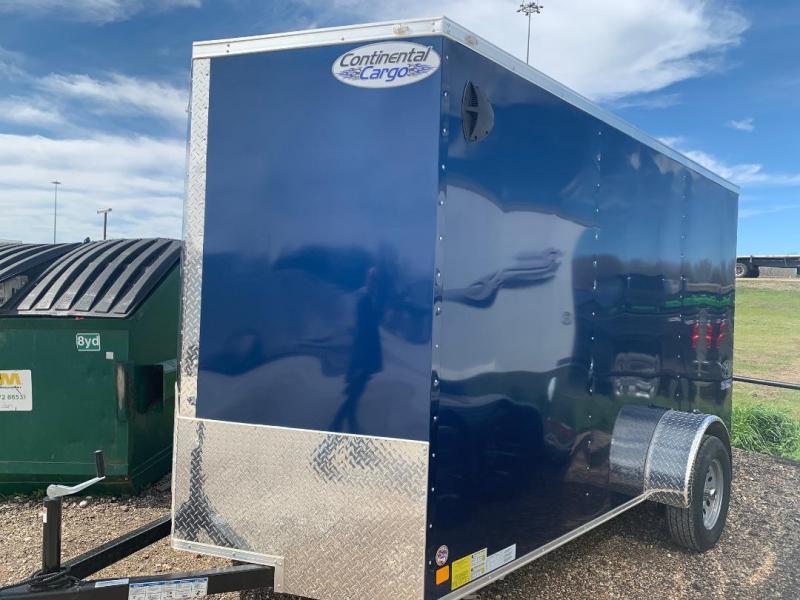 2021 Continental Cargo 6X12 BLUE Enclosed Cargo Trailer 2021 Continental Cargo 6X12 BLUE Enclosed Cargo Trailer