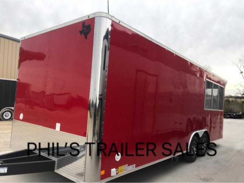 8 5 x 22 porch trailer concession loaded out Bbq trailer 8 5 x 22 porch trailer concession loaded out Bbq trailer