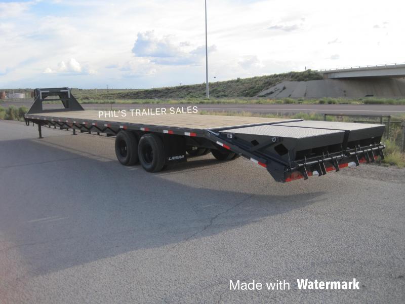 2020 40' 35+5 with Monster Ramp 24k GVWR TANDEM DUAL GOOSENECK Equipment Trailer 2020 40' 35+5 with Monster Ramp 24k GVWR TANDEM DUAL GOOSENECK Equipment Trailer