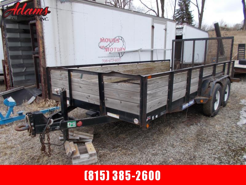 2012 Sure-Trac ST8216HSUT-B-100 Utility Trailer 2012 Sure-Trac ST8216HSUT-B-100 Utility Trailer