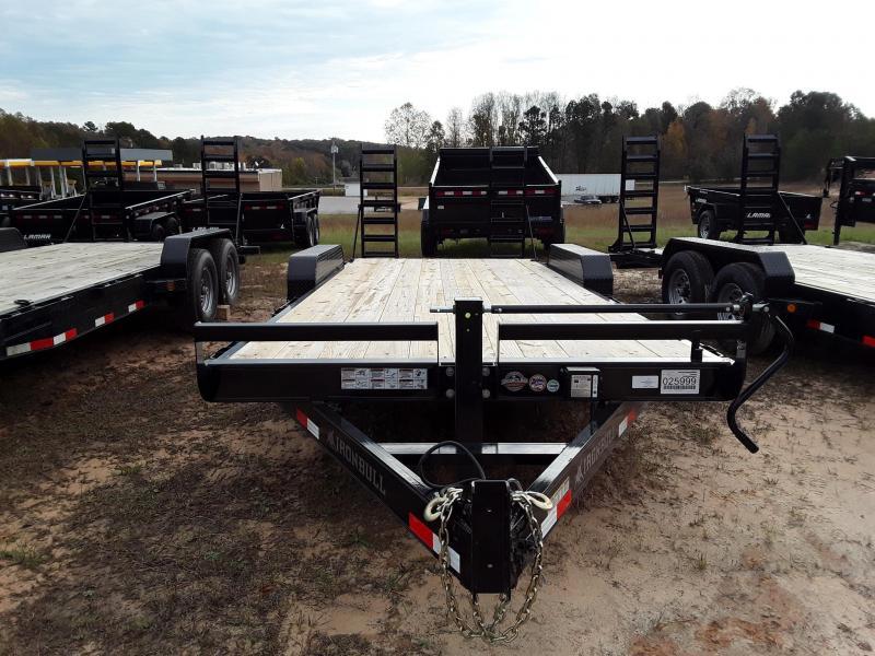2019 Iron Bull 83" X 20' Equipment Trailer W 2 7000 Lb Axles 2019 Iron Bull 83" X 20' Equipment Trailer W 2 7000 Lb Axles
