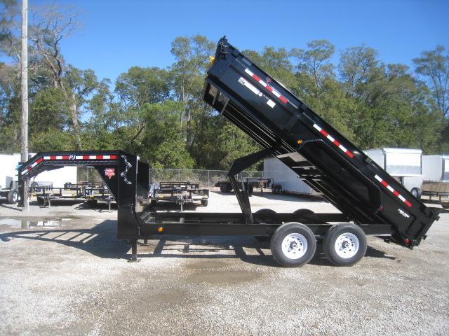 2020 PJ Trailers DL 16 x 83 Gooseneck Dump Trailer 2020 PJ Trailers DL 16 x 83 Gooseneck Dump Trailer