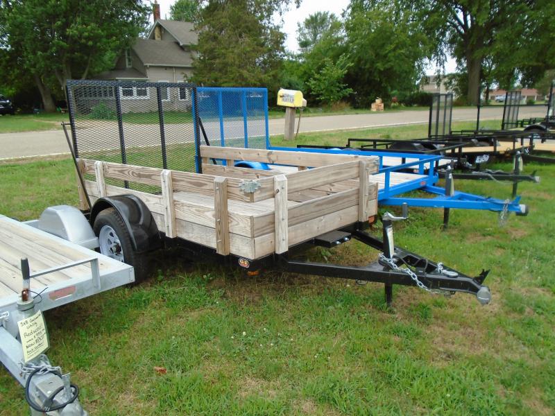 2020 GE 5x8 3 board side w/ gate Utility Trailer 2020 GE 5x8 3 board side w/ gate Utility Trailer