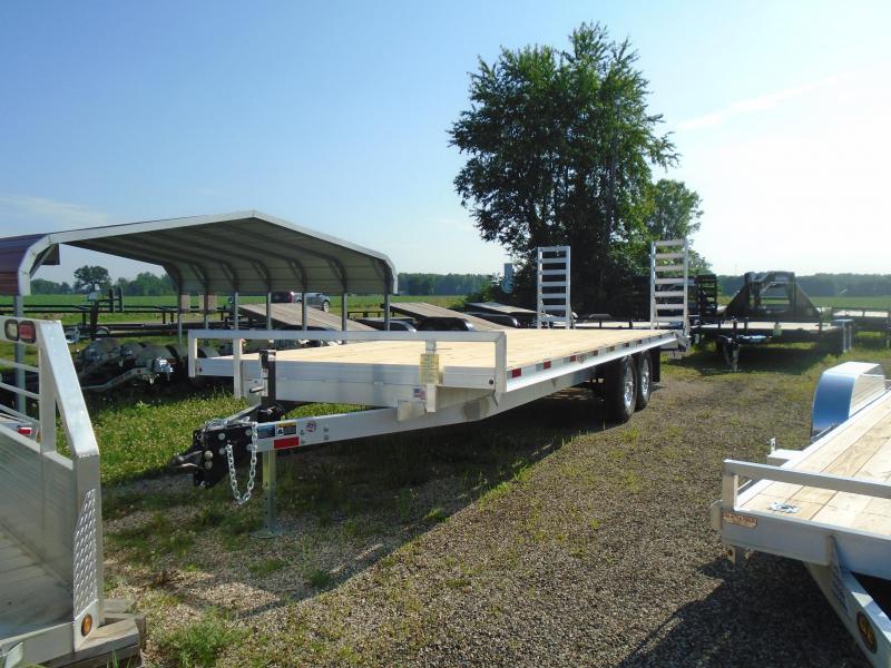 2019 H and H Trailer 102"x20'+4' Aluminum/wood 14k Deckover Equipment Trailer 2019 H and H Trailer 102"x20'+4' Aluminum/wood 14k Deckover Equipment Trailer