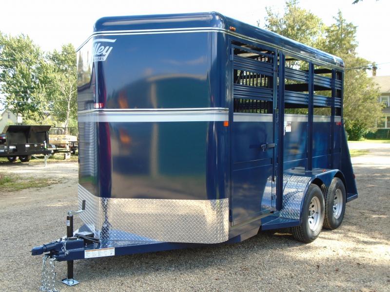 2019 Valley Trailers 6.8x13.8 horse slant trailer Livestock Trailer 2019 Valley Trailers 6.8x13.8 horse slant trailer Livestock Trailer