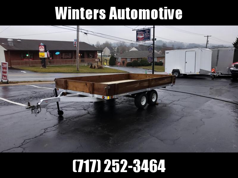 2005 Worthington Trailers 7 X 12 Aluminum Flatbed Trailer 2005 Worthington Trailers 7 X 12 Aluminum Flatbed Trailer