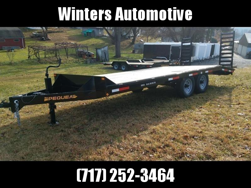 2019 Pequea DECKOVER 20 Flatbed Trailer 2019 Pequea DECKOVER 20 Flatbed Trailer