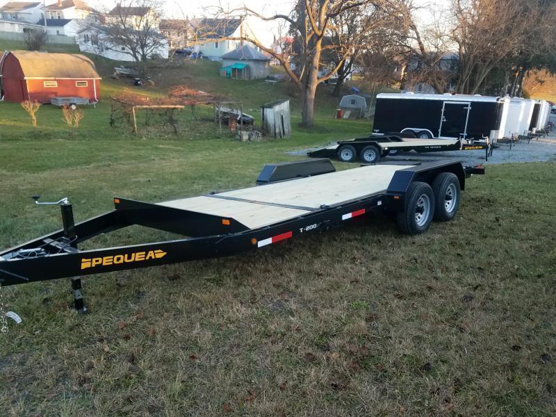 2019 Pequea T200 20 TILT DECK Equipment Trailer 2019 Pequea T200 20 TILT DECK Equipment Trailer