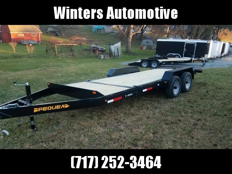 2019 Pequea T200 20 TILT DECK Equipment Trailer 2019 Pequea T200 20 TILT DECK Equipment Trailer